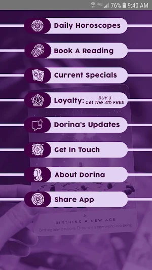 Purple Aura Psychic Screenshot 2