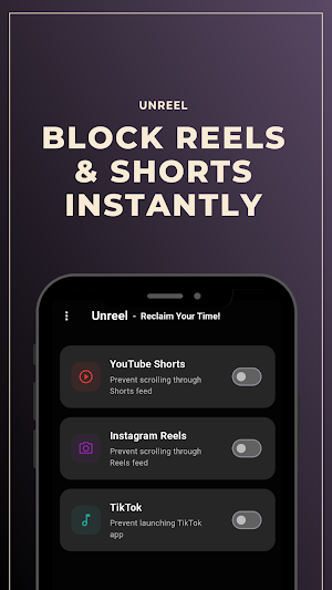 UnReel - Block Shorts & Reels Screenshot 0