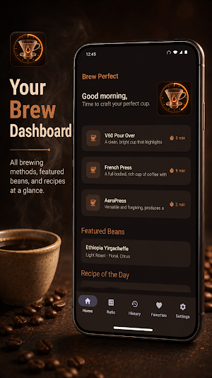 Coffee Timer: Brew Perfect Screenshot 0