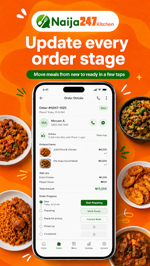 Naija247Kitchen Vendor Screenshot 1