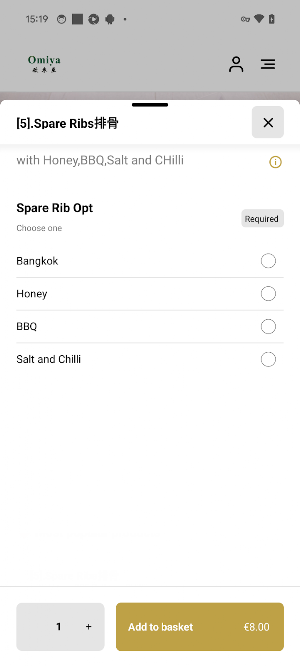 OMIYA CHINESE TAKEAWAY Screenshot 3