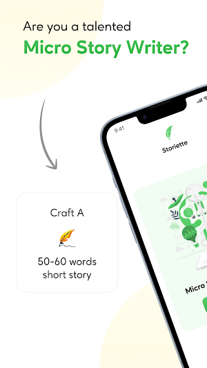 Storiette: Write Short Story Screenshot 0