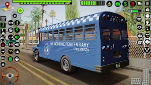 Police Bus Simulator 3D 2023 Screenshot 3