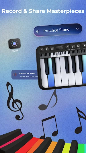 Piano Keyboard: Learn & Play Screenshot 3