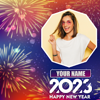 Happy Year Photo Frame 2023