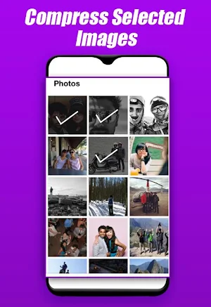 Photo Compressor In KB and MB Screenshot 3