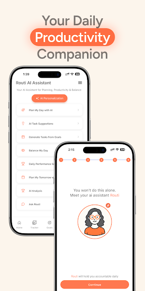 Routra AI Personal Assistant Screenshot 0