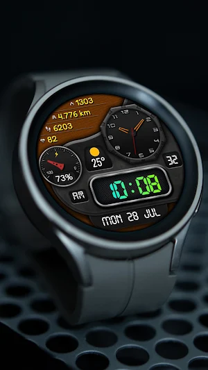 DINOMAK WD 03 Watch face Screenshot 2