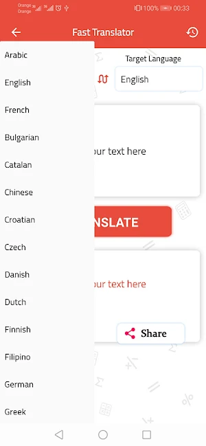 Fast Translator : Camera, Voice, Text Translator screenshot 3