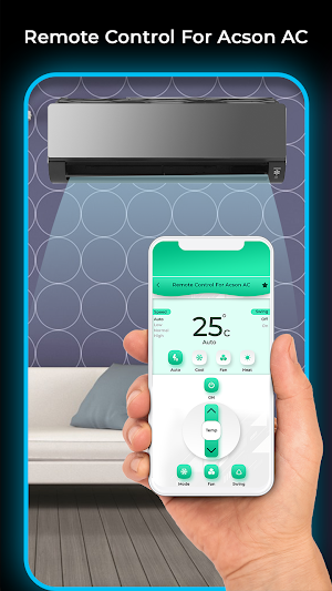 Remote Control For Acson AC Screenshot 3