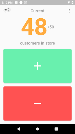 Customer Counter Screenshot 1