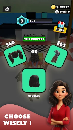 Crazy Supermarket Running Game Screenshot 1