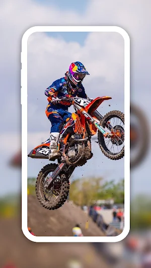 Motocross Wallpaper 4K Screenshot 2