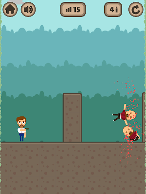 Bouncy Bullet Physics Puzzles Screenshot 3