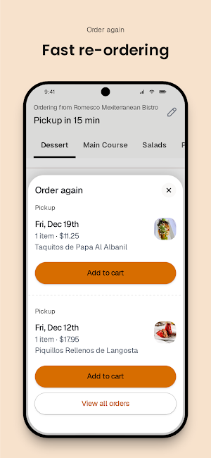 Romesco Mexiterranean Bistro Screenshot 3