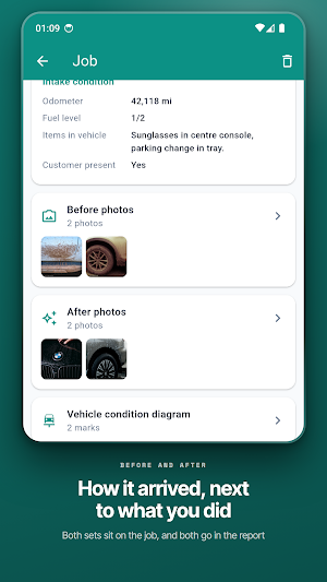 DetailProof: Car Detailing Log Screenshot 2