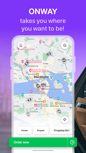 Onway Taxi Stockholm Screenshot 0