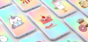 Cute Food Kawaii Wallpapers Screenshot 0