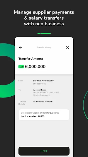 neo Business by Bank Audi Screenshot 3