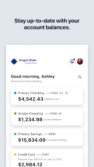 Oregon State Credit Union Screenshot 1