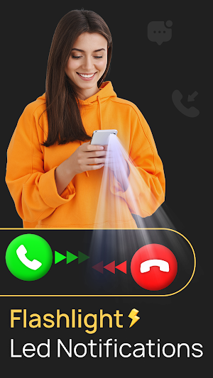 Flash LED Notification on Call Screenshot 0