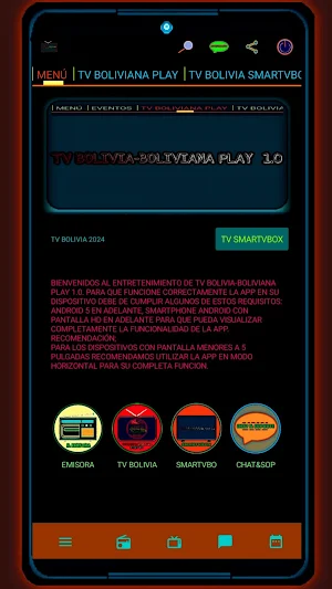 Tv Bolivia-Boliviana Play 1.0 Screenshot 1