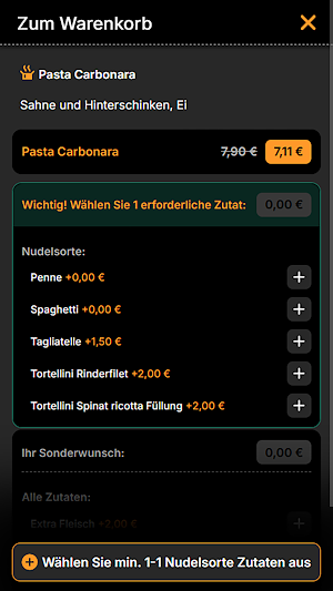Pizzeria Märchenwelt Emsdetten Screenshot 3