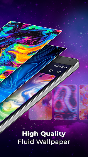 Magic fluid: live wallpaper Screenshot 2
