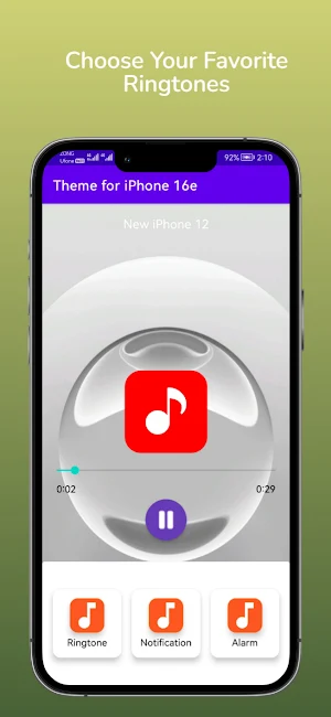 Theme for iPhone 16e Screenshot 2