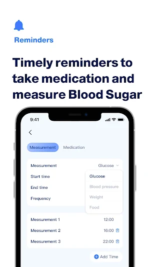 Diabetes App - Blood Sugar Log Screenshot 3