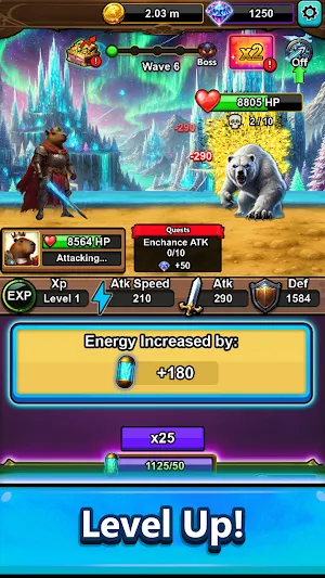 Capybara King Idle RPG Screenshot 1