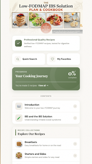 Low-FODMAP IBS Diet Recipes Screenshot 1