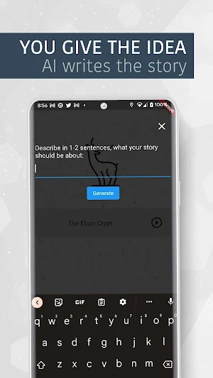 Novels by AI Screenshot 0