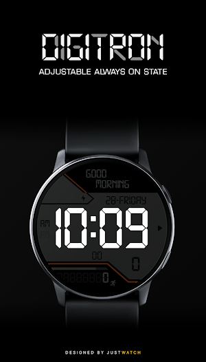 Digitron Watch Face Screenshot 3