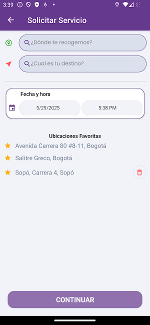 911 Go pasajero Screenshot 2