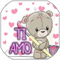 Orsacchiotti con frasi d'amore