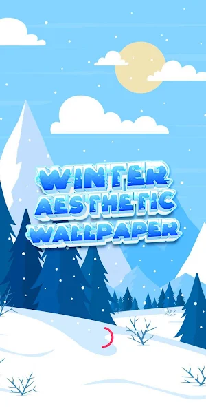 winter aesthetic wallpaper Screenshot 0