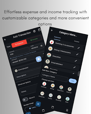 Jadera–Personal & Group Budget Screenshot 2