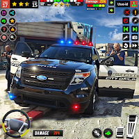 US Police Chase Game Cop Car