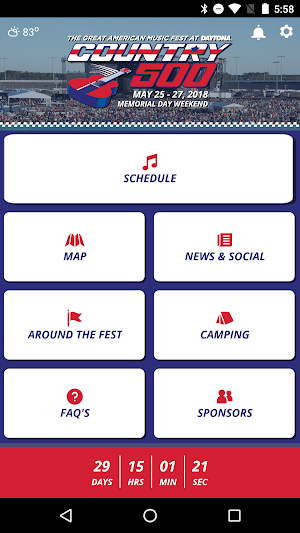 Country 500 Music Festival Screenshot 0