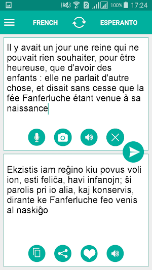 Esperanto French Translator Screenshot 0