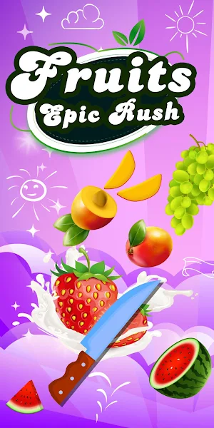 Fruits Epic Rush - Slash Knife Screenshot 0