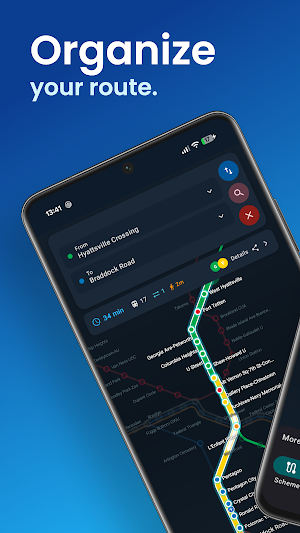 Washington DC Metro Map Screenshot 0