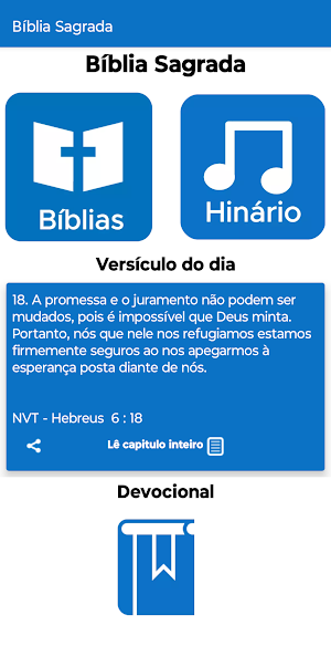 Bíblia e Hinário Screenshot 0