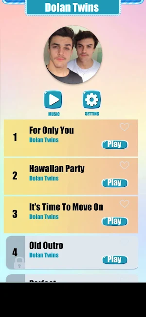 Dolan Twins Music Tiles Game Screenshot 0