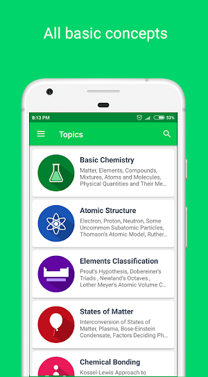 Chemistry Pro 2020 - Notes, Dictionary & Elements Screenshot 1