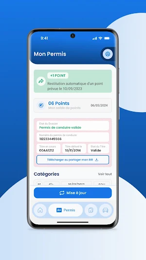 GérerMonPermis Screenshot 2