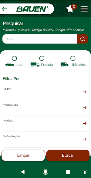 Bauen Catálogo Screenshot 1