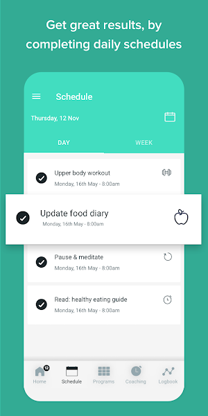BE Strong Online Coaching Screenshot 2
