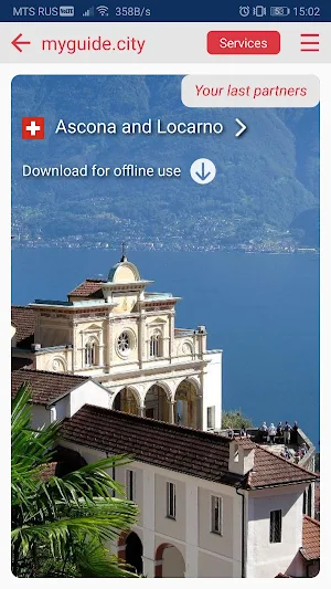 Ascona and Locarno map offline guide Screenshot 0